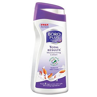 Himani Boro Total Results Moisturising Lotion Badam & Milk Cream 300 Ml By Dodo Store