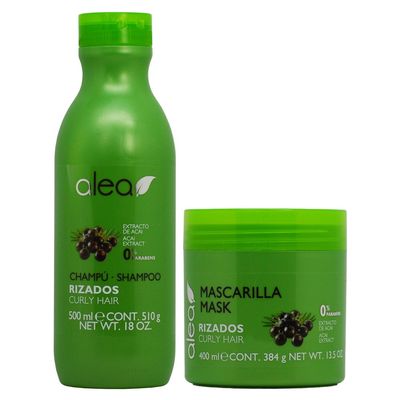 Alea Curly Hair with Acai Extract Shampoo + Mask"Set"