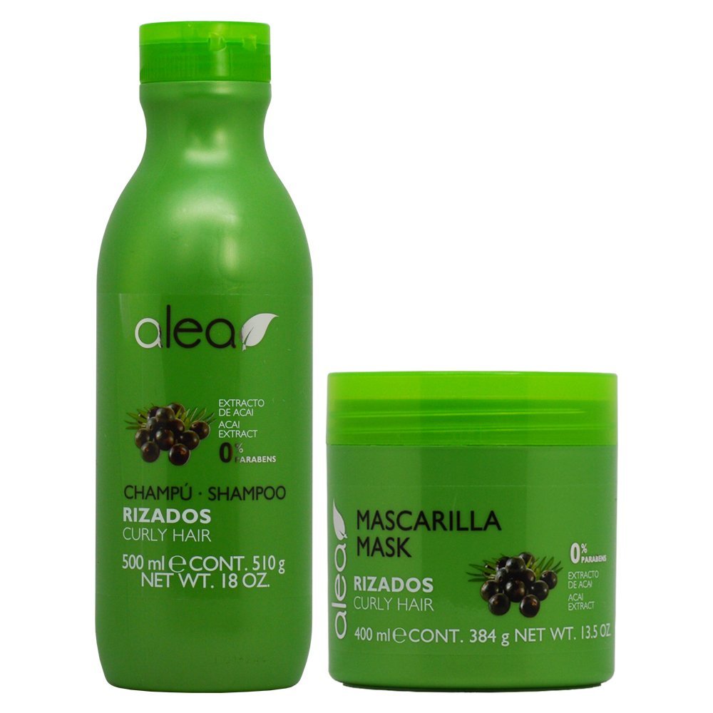 Alea Curly Hair with Acai Extract Shampoo + Mask"Set"