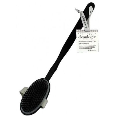 Clean Logic Purifying Charcoal Bath Brush, 1 count