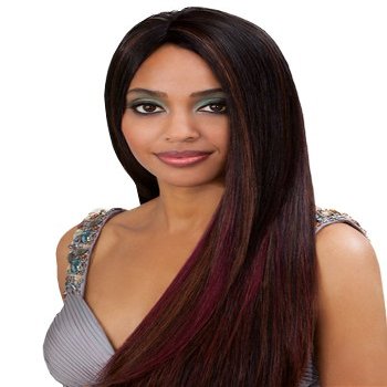 IndiRemi Virgin Remi Hair Weave - NATURAL YAKY WEAVING 10" (1 - JET BLACK)