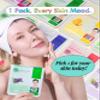 DERMAL 24 Combo Pack Made in Korea Facial Mask  20+ Years of K-Beauty Experience, Premium Quality Korean Sheet Masks for Daily Skincare Routine view 4