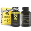 The Beard Club - Biotin Beard Growth Vitamins - Support A Thicker Fuller Beard, Fill in Patches - Minerals & Multi-Vitamins Help Support and Stimulate Healthier Facial Hair Growth view 1