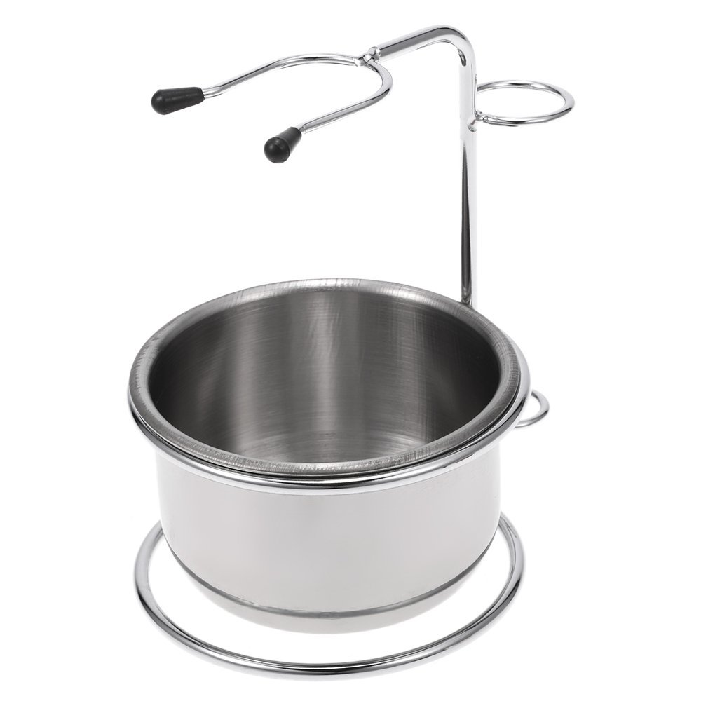 Anself 2 in 1 Shaving Bowl, Men's Shaving Set, Shaving Cup + Men's Shaving Blade Holder, Soap, Bowl, Shaving Holder