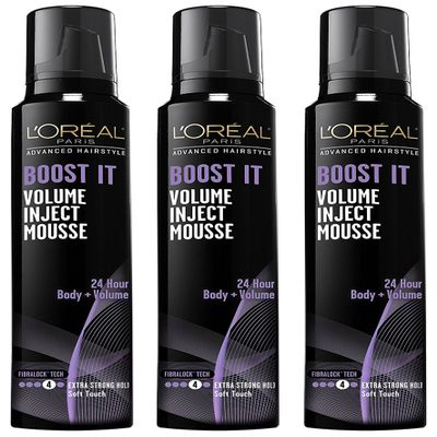 LOreal ParisLor Adv Hair Boost Vol Mo Size 8.3z Advanced Hair Style Boost It Volume Mousse 8.3z