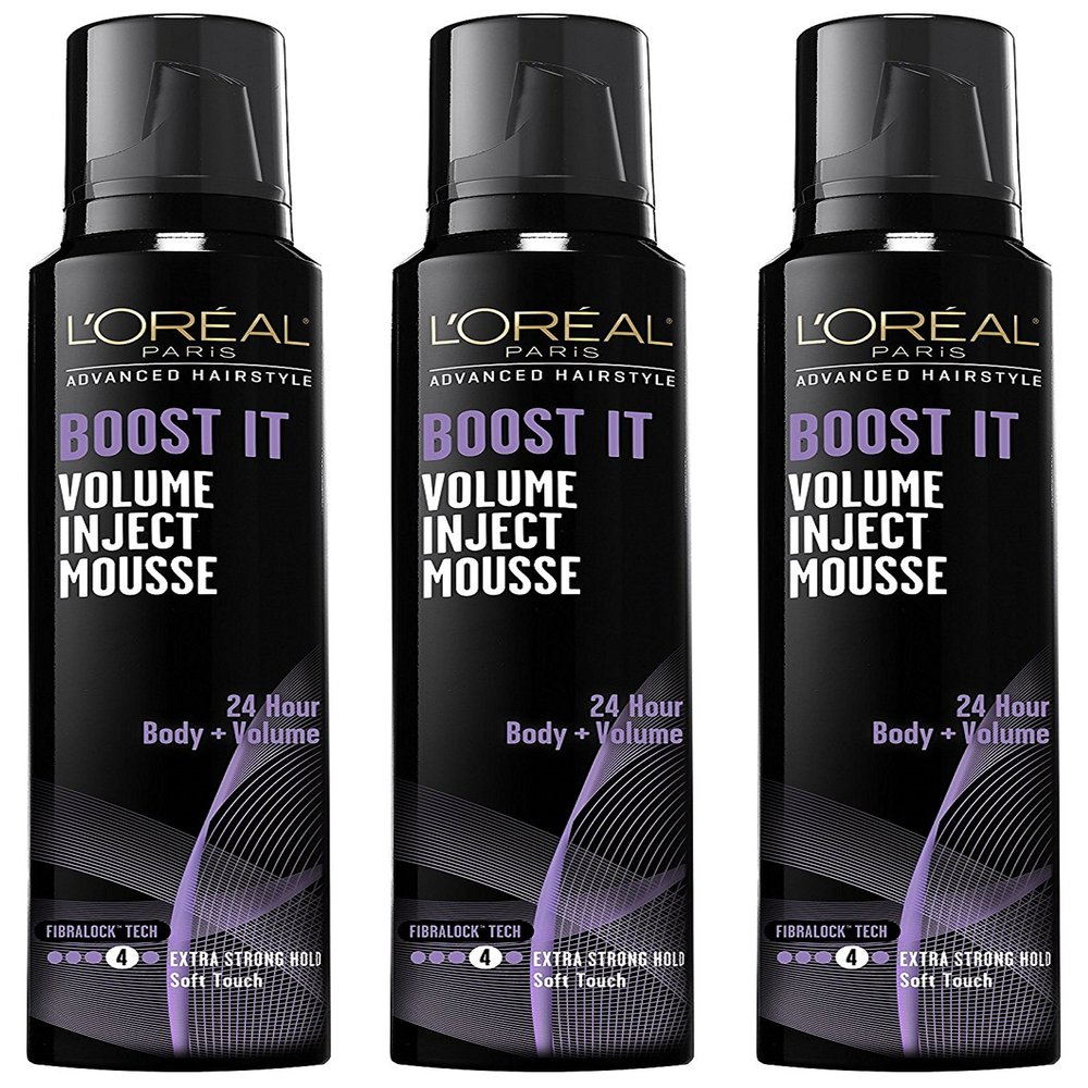 LOreal ParisLor Adv Hair Boost Vol Mo Size 8.3z Advanced Hair Style Boost It Volume Mousse 8.3z