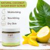 Pure Fiji Coconut Sugar Body Scrub - Body Exfoliator Scrub Natural Origin for Smooths and Softens Skin - Organic Exfoliating Sugar Scrub for Body, Starfruit, 15.5 Oz view 3