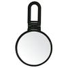 Danielle Folding Makeup Mirror with Handle/Stand, 10X Magnification, Midnight Matte view 1