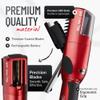 Split-Ender Pro 2 - Original Professional Beauty Tool - Cordless Split End Hair Trimmer for Damaged, Dry, Brittle, Frizzy, Curly or Straight Hair (Red) view 4
