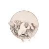 Pressed powder Natural Shimmer, pressed powder full cover foundation including mirror and puff applicator view 1