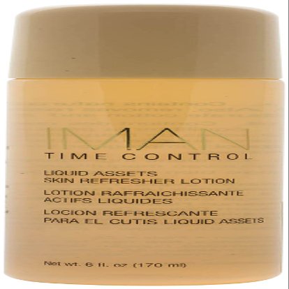 Iman Cosmetics Time Control Liquid Assets Skin Refresher Lotion, 6 oz.
