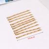 20Pcs 2" Gold Bobby Pins Hair Clips for Hair Decoration for Lady Girls view 2