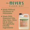 MRS. MEYER'S CLEAN DAY Hand Soap Refill, Made with Essential Oils, Geranium, 33 fl. oz view 4