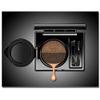 2 Colors Waterproof Air Cushion Eyebrow Cream Powder Makeup with Duo 2 End Eyebrow Brushes (Dark Brow Set) view 1