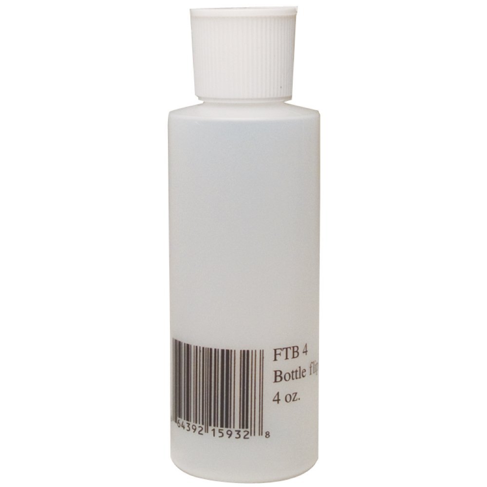 Bottle W/Flip Top Lid 4 Oz