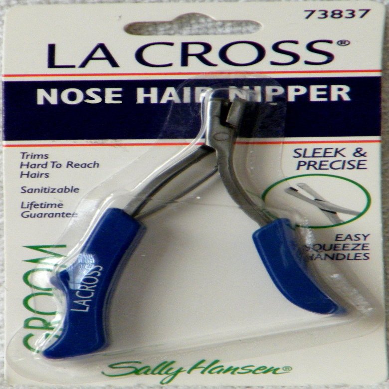 New LA Cross, 73837, Nose Hair Nipper, Sally Hansen, Retail $18