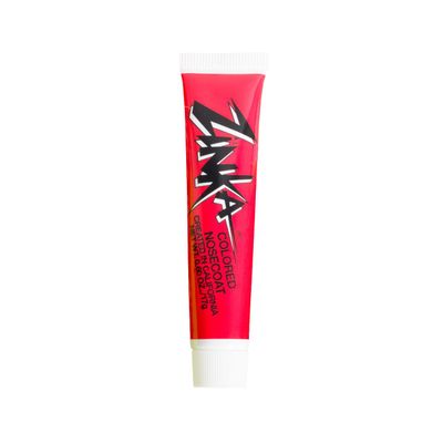 Zinka Colored Zinc Oxide Sunblock  High Zinc Formula for Nose and Face, Water & Sweat Resistant, Red