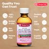 De La Cruz Castor Oil - 100% Pure Castor Oil for Hair, Skin, Eyelashes, and Eyebrows - USP Grade, 2 FL Oz view 3