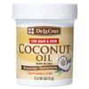 De la Cruz Coconut Oil - Expeller Pressed Coconut Oil for Skin and Hair - Natural Moisturizer for Skin and Hair - 2.2oz view 1