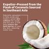 De la Cruz Coconut Oil - Expeller Pressed Coconut Oil for Skin and Hair - Natural Moisturizer for Skin and Hair - 2.2oz view 4