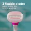 Gillette Venus ComfortGlide White Tea Women's Disposable Razor, 2 Count view 3