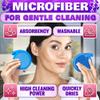 Makeup Remover Cloth Exfoliating Face Scrub - 3Pcs Microfiber Cloth Facial Blackhead Remover Reusable Eye Makeup Remover Pads Face Cleansing Wipes for Women, Men - Exfoliating Washcloth Acne Wipes view 3