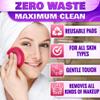 Makeup Remover Cloth Exfoliating Face Scrub - 3Pcs Microfiber Cloth Facial Blackhead Remover Reusable Eye Makeup Remover Pads Face Cleansing Wipes for Women, Men - Exfoliating Washcloth Acne Wipes view 4