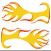 carstyling XXL Car-Tattoo Flames view 1
