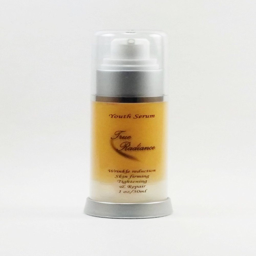 Youth Serum Anti-Aging with Ubiquinone 4% Ubiquinone and 20% Argireline. Also contains DMAE, Hyalronic Acid, Jojoba, Aloe Vera extract, and so much more. PARABEN FREE! New heat sealed airless 1 oz/30ml bottle.