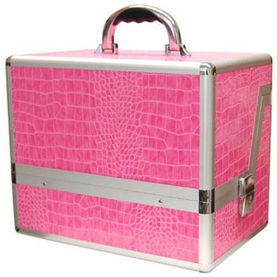 TZ Case AB70 Beauty Case - Pink Alligator AB-70-PA