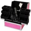 TZ Case AB70 Beauty Case - Pink Alligator AB-70-PA view 2
