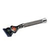 Frank Shaving Premium Chrome Manual Razor - Metal Handle Compatible with Fusion Blades - Professional Wet Shave view 1