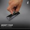 The Rich Barber 1 Minute Blade Modifier - Trimmer Blade Sharpener with Diamond Metal Stone for Professional & Home Use - Closer Shaves, Sharper Lines, Less Ingrown Hair - Compatible with Most Brands view 4