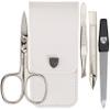 3 Swords Germany - brand quality 3 piece manicure pedicure grooming kit set for professional finger & toe nail care scissors tool genuine leather case in gift box, Made in Solingen Germany (02655) view 1