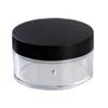 2Pcs 50ml Plastic Empty Powder Puff Case Face Powder Blusher Makeup Cosmetic Jars Containers Travel Kit view 1
