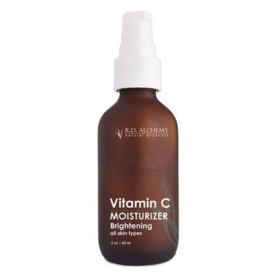 99% Natural & Organic Vitamin C Skin Brightening Moisturizing Cream for Face & Neck Tightening, Dark Spot Removal, Wrinkles, Glowing Skin. Natural Skincare for Professionals and Estheticians.