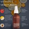 99% Natural & Organic Vitamin C Skin Brightening Moisturizing Cream for Face & Neck Tightening, Dark Spot Removal, Wrinkles, Glowing Skin. Natural Skincare for Professionals and Estheticians. view 3
