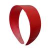 Set of THREE 2 Inch Plastic Headbands with Teeth for Woomen and Girls- Red view 2