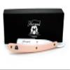 Cut Throat/Straight Razor for Men. Barber`s Sharp Knife Edge Single Blade Razor with Pink Handle and Alum Stick,Comes in a Designer Box view 4