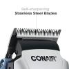 ConairMAN Custom Cut, Hair Clippers for Men, No Slip Grip 18-piece Home Hair Cutting Kit view 3