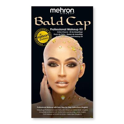 Mehron Makeup Premium Character Kits| Makeup Kits for Halloween & Cosplay| Made in the USA | Complete Kit | Includes Tools & Instructions on How to Create the Look | (Bald Cap)