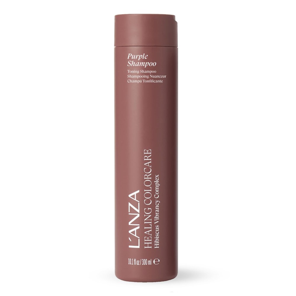 L'ANZA Healing ColorCare Silver Brightening Shampoo, for Silver, Gray, White, Blonde & Highlighted Hair, Boosts Shine and Brightness while Healing, Controls Unwanted Warm Tones (10.1 Fl Oz)