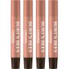 Burt's Bees Shimmer Lip Tint Set, Tinted Lip Balm Stick, Moisturizing for All Day Hydration with Natural Origin Glowy Pigmented Finish & Buildable Color, Caramel (4-Pack) view 1