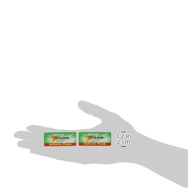 25 7 O'clock Double Edge Safety Razor Blades Made in Russia