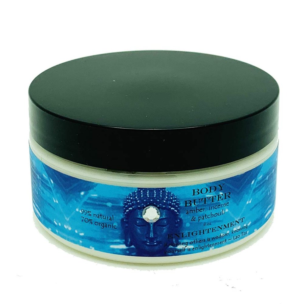 8 oz Buddhalicious Organic Body Butter Enlightenment