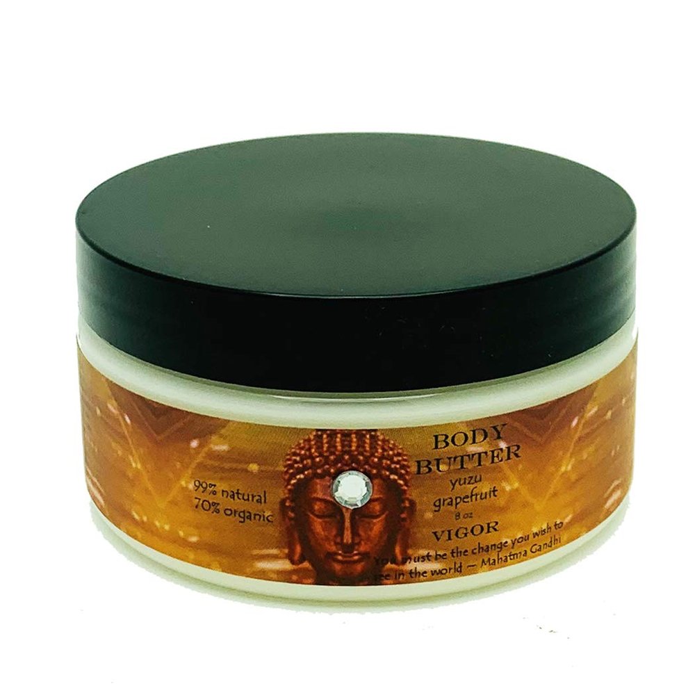 8 oz Buddhalicious Organic Body Butter Vigor