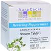 Aura Cacia Aromatherapy Shower Tablets, Reviving Peppermint 3 ea (Pack of 4) view 1