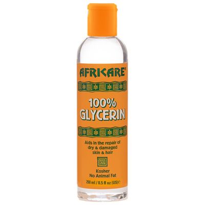 COCOCARE Africare 100% Glycerin 8.5 oz - All Natural Glycerin for Extra Hydration for Hair and Body