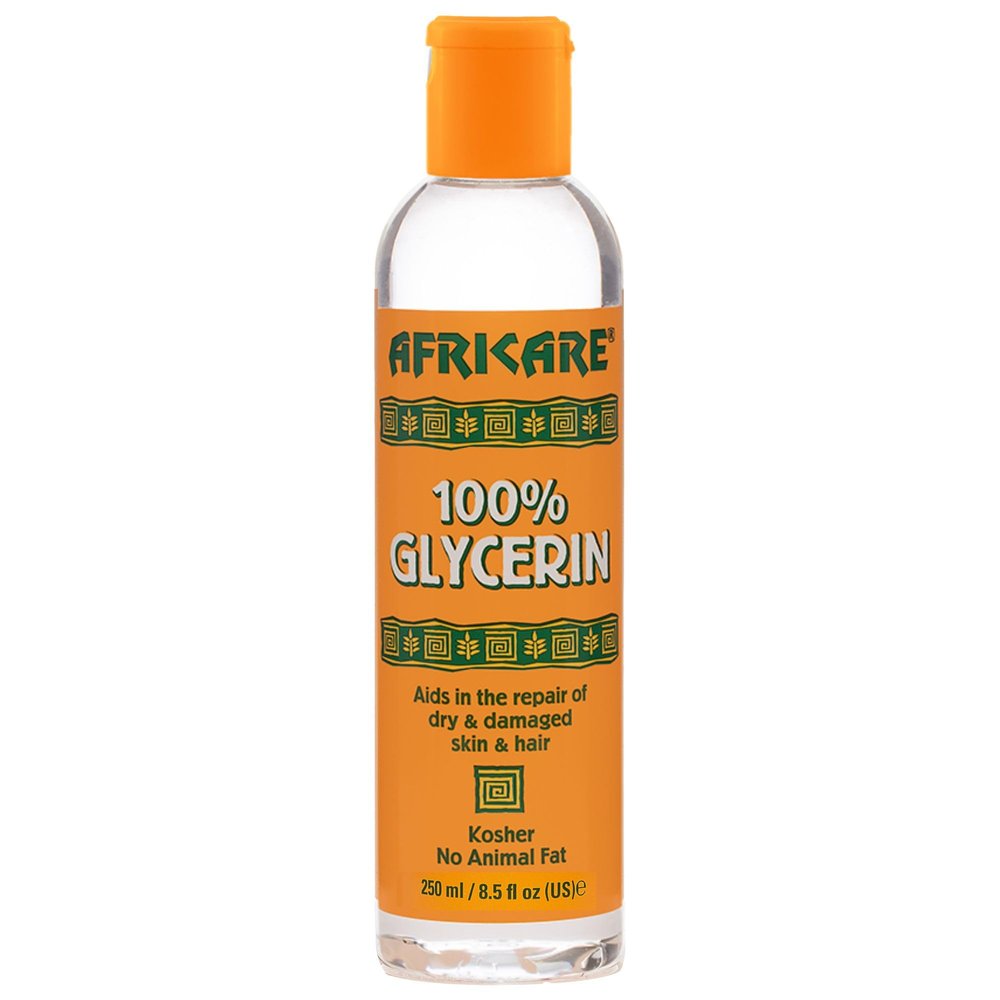COCOCARE Africare 100% Glycerin 8.5 oz - All Natural Glycerin for Extra Hydration for Hair and Body