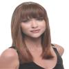 Clip in Bangs Color R6/30H CHOCOLATE COPPER - Hairdo Extensions 9.5" Length Heat Friendly Synthetic Hairpiece Add Bang Fringe view 2